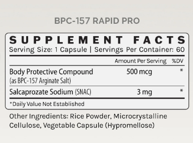 InfiniWell BPC-157 RAPID PRO - 500MCG