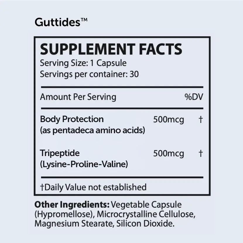 GUTTIDES™ BPC-157 + KPV